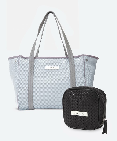 q bag paris(キューバッグパリ)の「【洗濯機洗い可】nest zip M ネストジップ エム トートバッグ(トートバッグ・レディース・ブラウン系その他2/ブラウン系その他/チョコ/タン/ブラック系その他/ライトブラウン/ブルー系その他/イエロー系その他/レッド系その他/ローズ/ピンク系その他/グリーン系その他/ベージュ系その他/グレー系その他/ホワイト系その他/グレー系その他4/グレー系その他3/グレー系その他2/ライトピンク/スモークピンク/ピンク系その他2/ブルー系その他2/グリーン系その他2/ブラック/ライトブルー/アッシュグレー/ライトグレー/ホワイト/ブルー/オリーブ/ダークオリーブ/グレー/ライトグリーン/ダークグレー・FREE)」の12枚目の写真