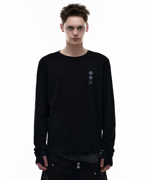 OPUS 0012（オーパス0012）の「Op. 07 SIG LONG SLEEVE BLACK（Tシャツ/カットソー・メンズ・その他・SMALL/MEDIUM/LARGE）」の3枚目の写真
