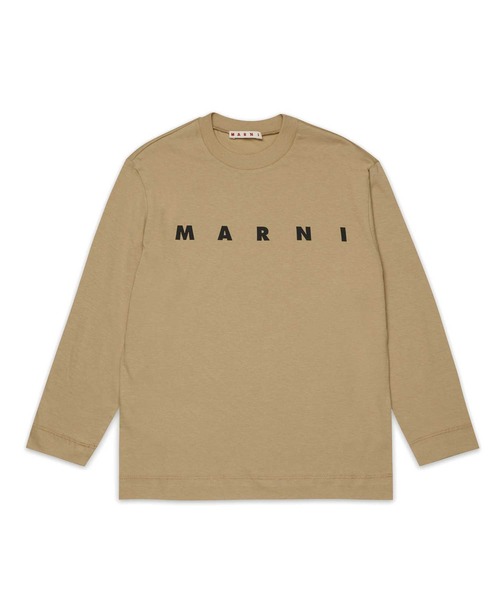 MARNI 長袖Tシャツ kids10Y MARNI（マルニ）Kids & Junior ロゴ長袖Tシャツカットソー（Tシャツ