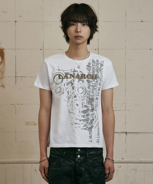 LANARCHIVE（ランアーカイブ）の「[0134] ピストルアップリケ半袖Tシャツ - アイボリー（Tシャツ/カットソー・レディース・アイボリー・FREE）」の5枚目の写真