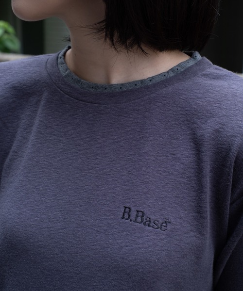 BROKEN BASE（ブロークンベース）の「assorted layered Tee / アソートレイヤードTee（Tシャツ/カットソー・メンズ・ブラウン/ネイビー/チャコール・LARGE/MEDIUM）」の18枚目の写真