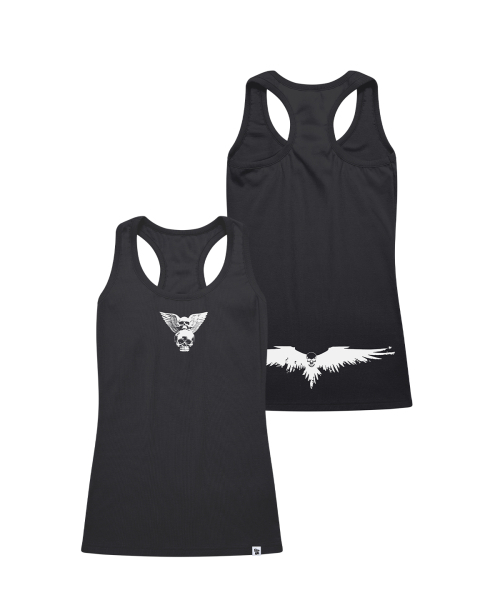 GRAVER（グレーバー）の「[WOMAN]VENOM ソリッドマンゴーノースリーブ_2カラー（Tシャツ/カットソー・レディース・ライトグレー/ブラック・ONE SIZE）」の9枚目の写真