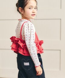apres les cours（アプレレクール）の「【リンク】メロウリブ長袖Tシャツ_セットアップ可（Tシャツ/カットソー）」