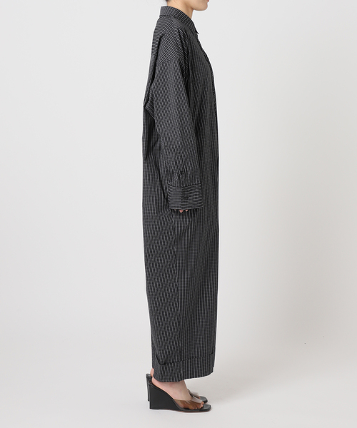 CITYSHOP(シティーショップ)の「《追加2》SHIRT ジャンプスーツ(つなぎ/オールインワン・レディース・ピンク/ブラック・36/38)」の14枚目の写真