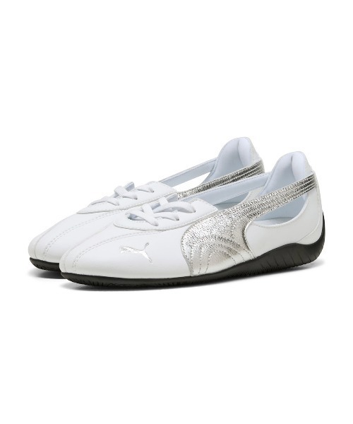 PUMA(プーマ)の「PUMA SPEEDCAT BALLET NOVA METALLIC(プーマ スピードキャット バレエ ノヴァ メタリック)(スニーカー・レディース・ブラック系/ホワイト系・24.5cm/25cm/23.5cm/23cm/24cm)」の3枚目の写真