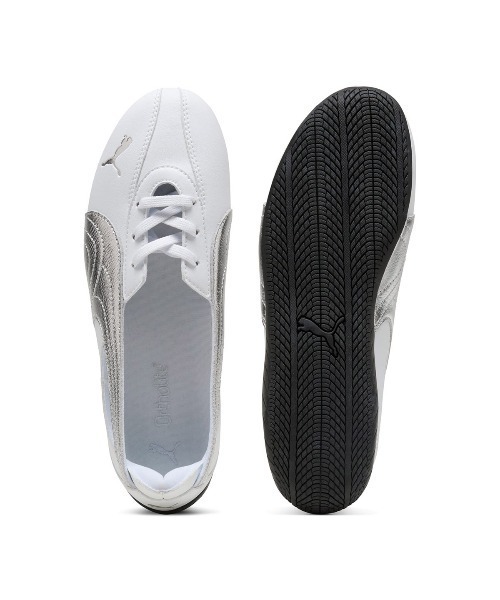 PUMA(プーマ)の「PUMA SPEEDCAT BALLET NOVA METALLIC(プーマ スピードキャット バレエ ノヴァ メタリック)(スニーカー・レディース・ブラック系/ホワイト系・24.5cm/25cm/23.5cm/23cm/24cm)」の6枚目の写真