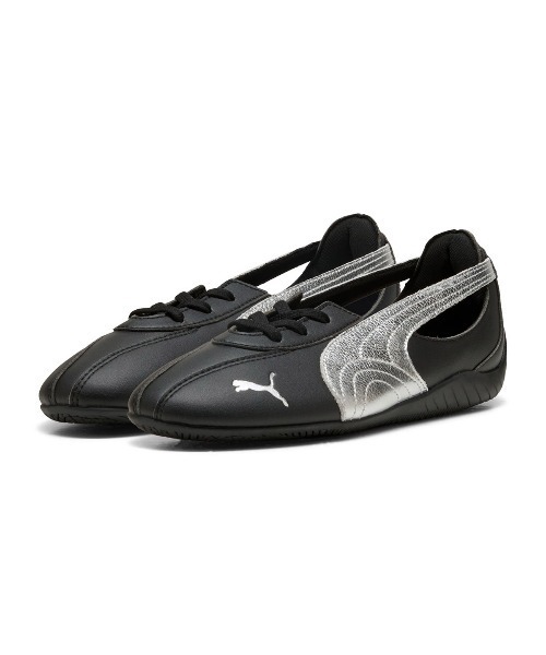 PUMA(プーマ)の「PUMA SPEEDCAT BALLET NOVA METALLIC(プーマ スピードキャット バレエ ノヴァ メタリック)(スニーカー・レディース・ブラック系/ホワイト系・24.5cm/25cm/23.5cm/23cm/24cm)」の10枚目の写真