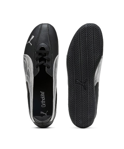PUMA(プーマ)の「PUMA SPEEDCAT BALLET NOVA METALLIC(プーマ スピードキャット バレエ ノヴァ メタリック)(スニーカー・レディース・ブラック系/ホワイト系・24.5cm/25cm/23.5cm/23cm/24cm)」の13枚目の写真