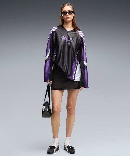 PUMA(プーマ)の「PUMA SPEEDCAT BALLET NOVA METALLIC(プーマ スピードキャット バレエ ノヴァ メタリック)(スニーカー・レディース・ブラック系/ホワイト系・24.5cm/25cm/23.5cm/23cm/24cm)」の16枚目の写真