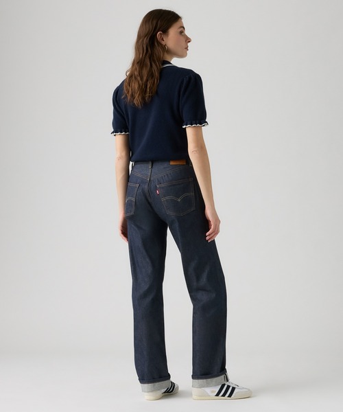 Levi's(リーバイス)の「Levi's/リーバイス 501(R)'90S ジーンズ セルビッジ リジッド(デニムパンツ・レディース・ダークインディゴブルー・27inch/26inch/25inch/24inch/23inch/W28 L32)」の4枚目の写真