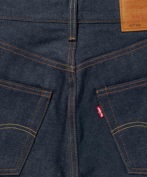 Levi's(リーバイス)の「Levi's/リーバイス 501(R)'90S ジーンズ セルビッジ リジッド(デニムパンツ・レディース・ダークインディゴブルー・27inch/26inch/25inch/24inch/23inch/W28 L32)」の11枚目の写真