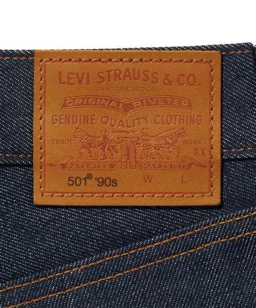 Levi's(リーバイス)の「Levi's/リーバイス 501(R)'90S ジーンズ セルビッジ リジッド(デニムパンツ・レディース・ダークインディゴブルー・27inch/26inch/25inch/24inch/23inch/W28 L32)」の13枚目の写真