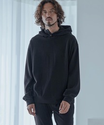 Magine | mpa4173-Ribbed Bonded Brushed Pullover Hoodie プルオーバーパーカー(MGN-263-031)(パーカー)