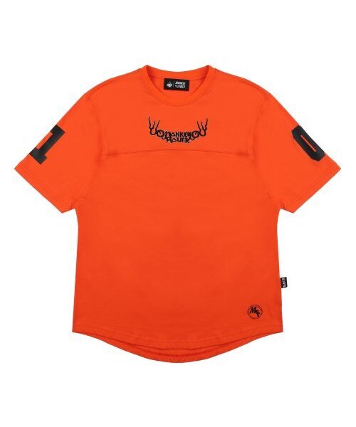 Monkey Flower(モンキーフラワー)の「共用 クラウド刺繍半袖Tシャツ/MM1WTS16U ORANGE(Tシャツ/カットソー・メンズ・その他・FREE)」の1枚目の写真