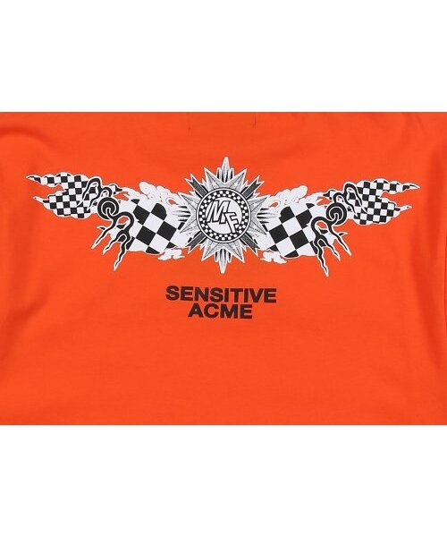 Monkey Flower(モンキーフラワー)の「共用 クラウド刺繍半袖Tシャツ/MM1WTS16U ORANGE(Tシャツ/カットソー・メンズ・その他・FREE)」の4枚目の写真