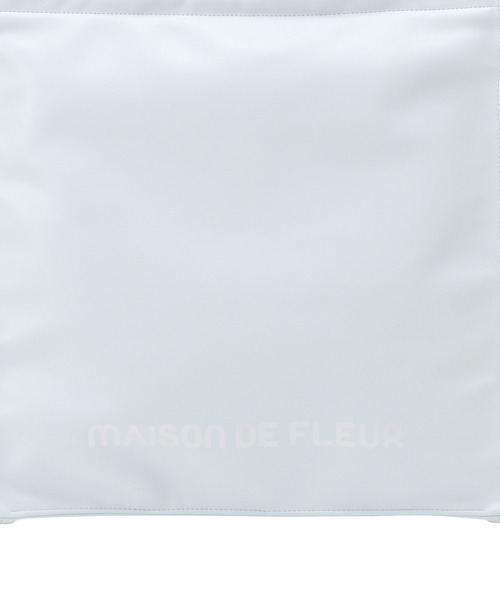 Maison de FLEUR(メゾンドフルール)の「ファスナー付きキャリーオンスクエアトート(トートバッグ・レディース・ブラック/ライトピンク/ラベンダー/ボルドー/ライトブルー・FREE)」の16枚目の写真