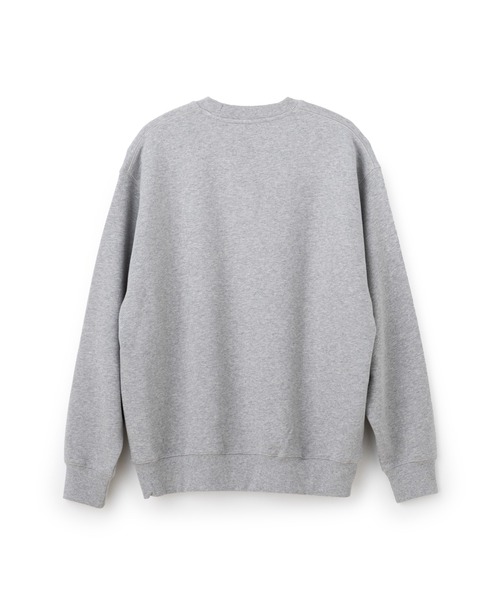 FILA（フィラ）の「ESSENTIAL SWEAT SHIRT / エッセンンシャル　スウェットシャツ（スウェット・レディース・ブラック/グレー/ネイビー・S/XL/L/M）」の6枚目の写真