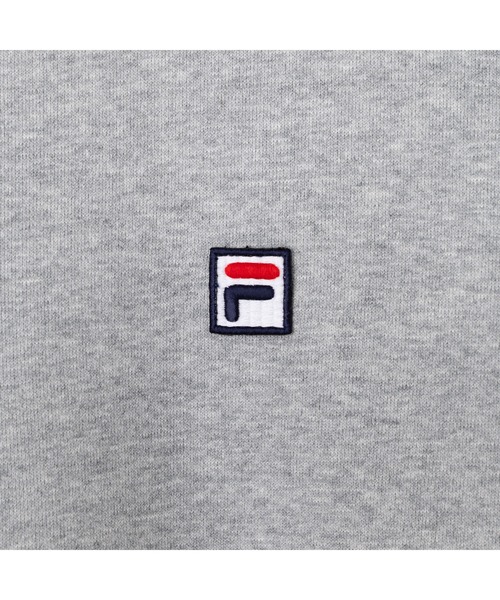 FILA（フィラ）の「ESSENTIAL SWEAT SHIRT / エッセンンシャル　スウェットシャツ（スウェット・レディース・ブラック/グレー/ネイビー・S/XL/L/M）」の7枚目の写真