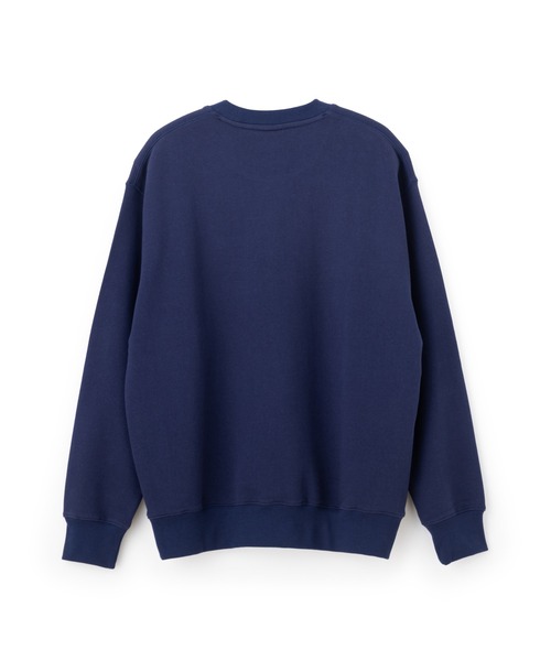 FILA（フィラ）の「ESSENTIAL SWEAT SHIRT / エッセンンシャル　スウェットシャツ（スウェット・レディース・ブラック/グレー/ネイビー・S/XL/L/M）」の8枚目の写真