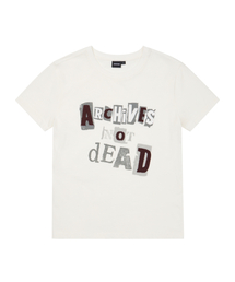 Archives Not Dead Half Top (White)