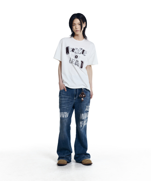 AAKAM(アーカム)の「Archives Not Dead Half Top (White)(Tシャツ/カットソー・レディース・その他・1/2/3)」の8枚目の写真