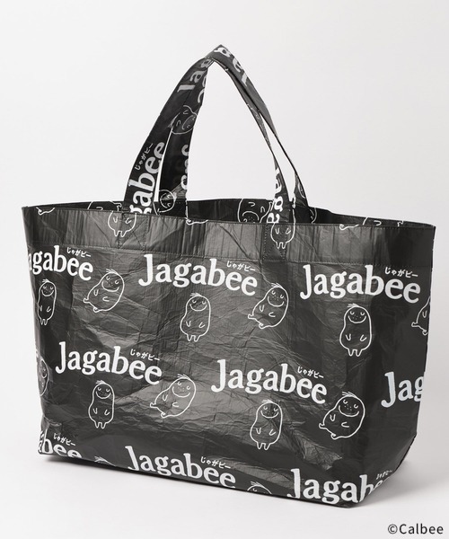 LEPSIM(レプシィム)の「【Jagabee】レジャーバッグ 1057060(トートバッグ・レディース・ブラック/アイボリー・ONE SIZE)」の5枚目の写真