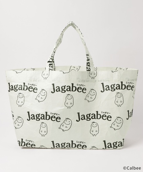 LEPSIM(レプシィム)の「【Jagabee】レジャーバッグ 1057060(トートバッグ・レディース・ブラック/アイボリー・ONE SIZE)」の6枚目の写真