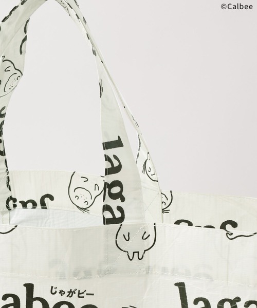 LEPSIM(レプシィム)の「【Jagabee】レジャーバッグ 1057060(トートバッグ・レディース・ブラック/アイボリー・ONE SIZE)」の12枚目の写真