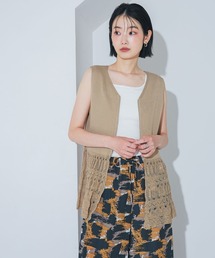 新品❤️半額以下❣️異素材ベスト 異素材 切り替え」に該当するベストファッション通販 - ZOZOTOWN