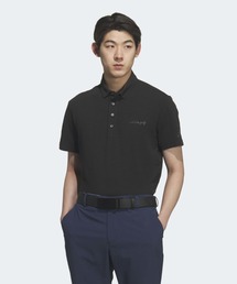 シアサッカー半袖ポロ【adidas Golf/アディダスゴルフ】