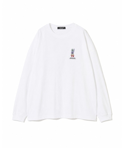 UNDERCOVER（アンダーカバー）の「UC2F1892-2（Tシャツ/カットソー・レディース・ダークグレー/ホワイト/ブラック・3/2/1）」の2枚目の写真