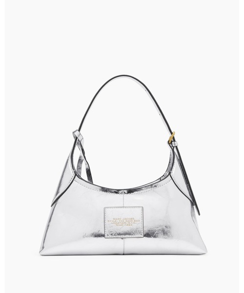 MARC JACOBS(マークジェイコブス)の「METALLIC CRINKLE SMALL SACK BAG/メタリック クリンクル スモール サック バッグ(ショルダーバッグ・レディース・シルバー・ONE SIZE)」の3枚目の写真