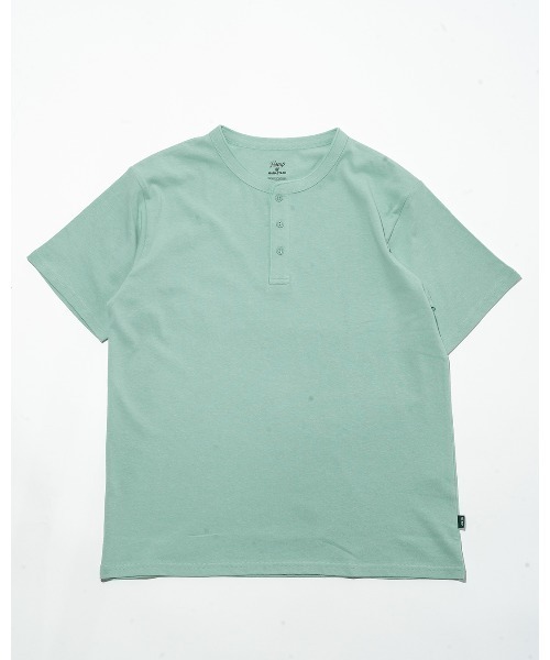 MANASTASH(マナスタッシュ)の「HEMP@by manastash/HEMP DAYS S/S TEE HENLEY(Tシャツ/カットソー・メンズ・ホワイト/ミント/ライトグレー/モカ/チャコールグレー・MEDIUM/LARGE/X-LARGE)」の5枚目の写真