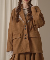 hazyl（ヘイジル）の「lace tailored jacket / レーステーラードジャケット（テーラードジャケット）」