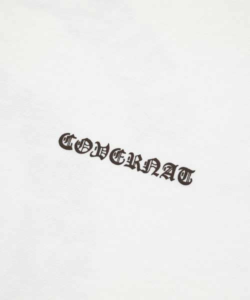 COVERNAT(カバーナット)の「ディプロマロゴエンブレムTシャツホワイト(Tシャツ/カットソー・レディース・その他・MEDIUM/LARGE/X-LARGE)」の4枚目の写真