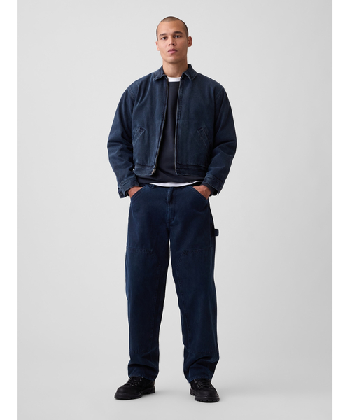 GAP(ギャップ)の「オーバーサイズ フレンチテリー スウェットシャツ(スウェット・メンズ・ヘザーグレー/レッド/ネイビー/ブルー系その他2/グリーン・XS/S/M/L/XL)」の16枚目の写真