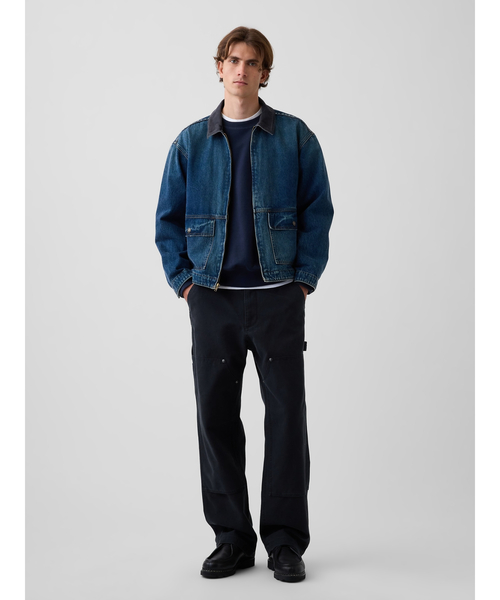 GAP(ギャップ)の「オーバーサイズ フレンチテリー スウェットシャツ(スウェット・メンズ・ヘザーグレー/レッド/ネイビー/ブルー系その他2/グリーン・XS/S/M/L/XL)」の19枚目の写真