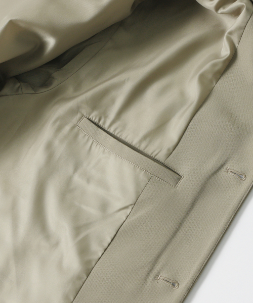 ADHOC(アドホック)の「男性T/Rビッグダブルアウトポケットトラッカー(DK-BEIGE)(HB9UJ01)(デニムジャケット・メンズ・その他・100/95/105)」の14枚目の写真