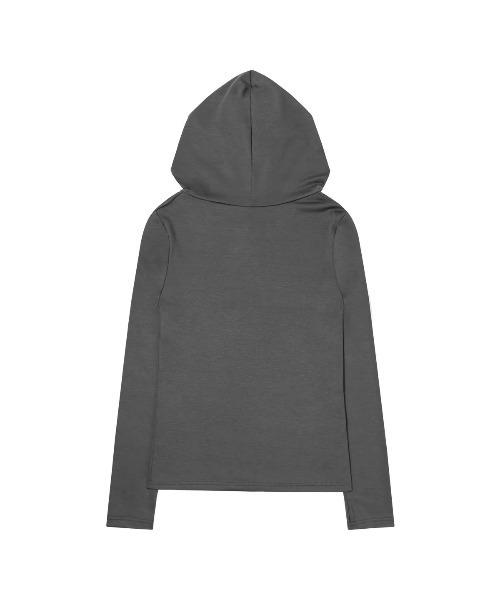 FANCY CLUB(ファンシークラブ)の「◇FANCYCLUB◇ブランド直輸入正規品/ペガサス フーデッド ロングスリーブ PEGASUS HOODED LONG SLEEVE(Tシャツ/カットソー・レディース・ホワイト/チャコール・FREE)」の6枚目の写真