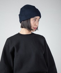 RACAL | Blocking Rib Knit Panel Knit Beanie / パッチワーク風リブ編み柄ニットビーニー(ニットキャップ/ビーニー)