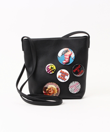 HYSTERIC GLAMOUR | カンバッジ付き ポシェット(ショルダーバッグ)