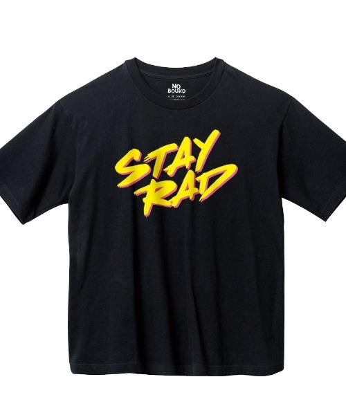 NOBOUND(ノーバウンド)の「NOBOUND(ノーバウンド) 半袖Tシャツ メッセージ ロゴ プリント ビッグシルエット トップス カットソー メンズ ユニセックス(Tシャツ/カットソー・メンズ・ホワイト/ブラック/ダークブラウン/ダルブルー系・M/L/XL)」の3枚目の写真