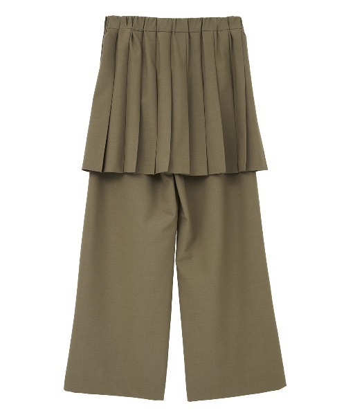 MANOF(マノフ)の「PLEATS SKIRT SET PANTS(その他パンツ・レディース・グレー/ベージュ・S/M)」の17枚目の写真