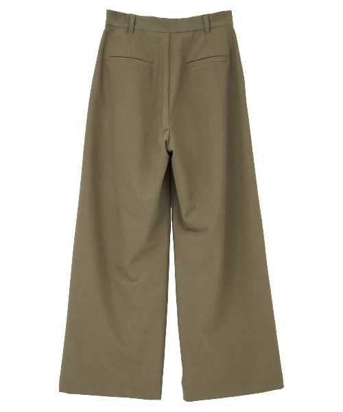 MANOF(マノフ)の「PLEATS SKIRT SET PANTS(その他パンツ・レディース・グレー/ベージュ・S/M)」の10枚目の写真