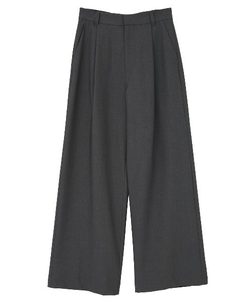 MANOF(マノフ)の「PLEATS SKIRT SET PANTS(その他パンツ・レディース・グレー/ベージュ・S/M)」の7枚目の写真