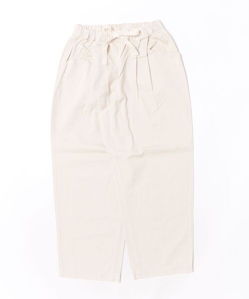 DANTON（ダントン）の「Women's Heavy Twill 2-Tuck Easy Pants（その他パンツ・レディース・アイボリー/ベージュ/オリーブ/ブラック・36/38）」の3枚目の写真