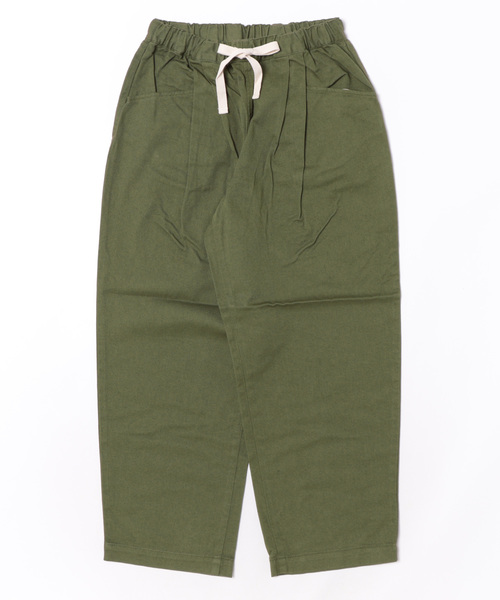 DANTON（ダントン）の「Women's Heavy Twill 2-Tuck Easy Pants（その他パンツ・レディース・アイボリー/ベージュ/オリーブ/ブラック・36/38）」の4枚目の写真