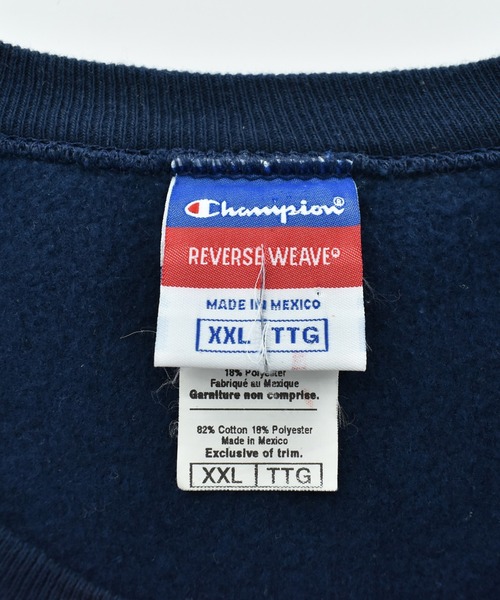 Champion(チャンピオン)の「【USED】Y2K Champion “ORAL ROBERTS UNIVERSITY” リバースウィーブ スウェット(スウェット・メンズ・ネイビー・XX-LARGE)」の5枚目の写真