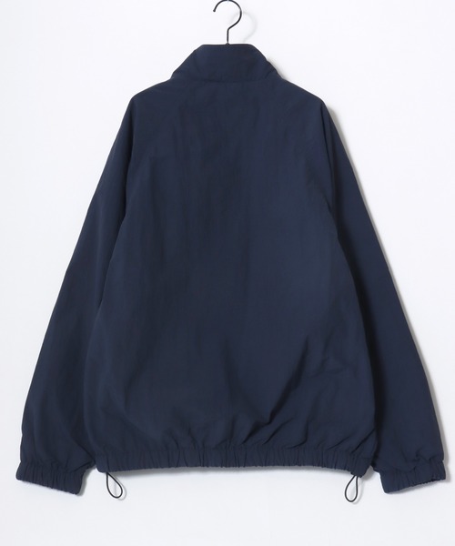 CONVERSE(コンバース)の「CONVERSE/コンバース Nylon Fleece-Lined Jacket/オーバーサイズ 裏フリース カラー配色 スタンドブルゾン/ナイロンジャケット/レディース メンズ(ブルゾン・レディース・ネイビー/アイボリー/ブラック/ブラウン・LL/L/M)」の20枚目の写真