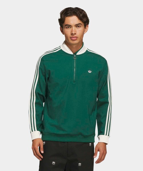 adidas(アディダス)の「3st HZ スウエット【adidas Golf/アディダスゴルフ】(スウェット・メンズ・グリーン系その他2・XX-LARGE/LARGE/SMALL/X-LARGE)」の1枚目の写真